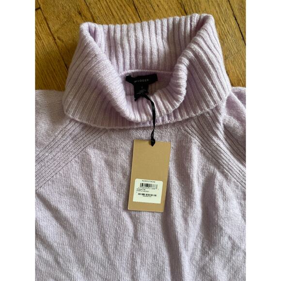 NWT Halogen Cashmere Turtleneck Sweater Womens Size Large Minimalist Winter - Picture 3 of 6